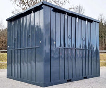 CONTENEDOR DE VENTA DE 4M CON 2 TRAMPILLAS DE VENTA