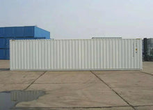 CONTENEDOR MARÍTIMO BLANCO DE 40 PIES - NUEVO